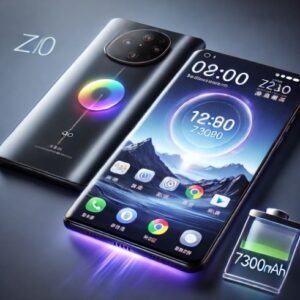  IQOO Z10 7300mAh battery India launch, including concept renders, battery performance visuals, and promotional-style graphics