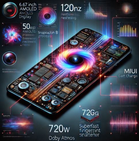 POCO F7 Futuristic Smartphone Concept – Modern design and innovative features