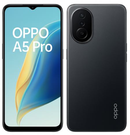 Oppo A5 Pro Front and Back Design View

