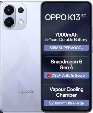 Unboxing the OPPO K13 5G smartphone revealing its contents and design