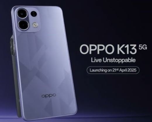 OPPO K13 5G featuring a 7,000mAh battery for extended usage