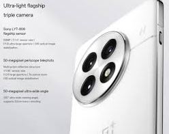 OnePlus 13T triple rear camera setup